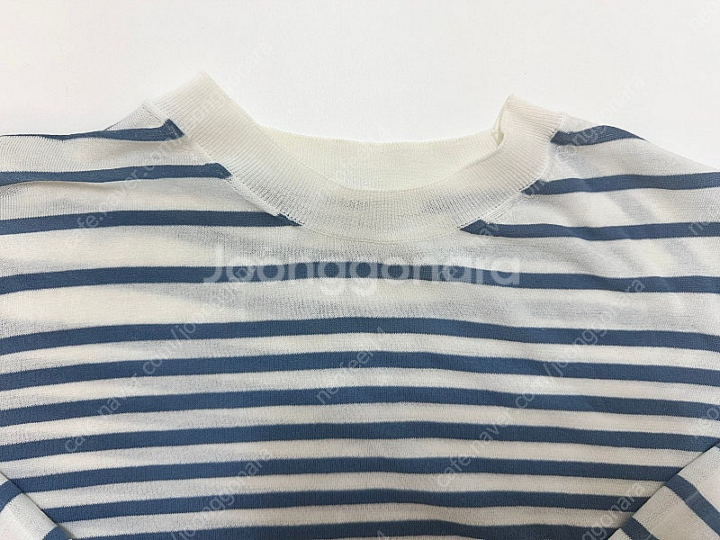 더캐시미어 스트라이프 여름 니트(85사이즈)--1