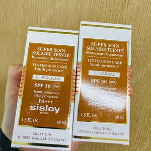 [백화점상품] 시슬리 쉬뻬 쑤엥 쏠레르 뗑떼 SPF30 40ml (실물사진포함)