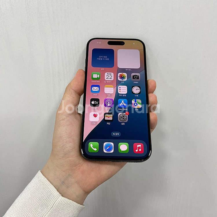 85064 아이폰15프로 블랙티타늄 128GB 부산 중...--0