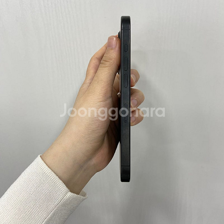 85064 아이폰15프로 블랙티타늄 128GB 부산 중...--6