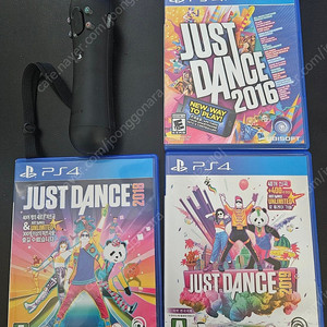 PS4 저스트댄스 3종 + 무브봉