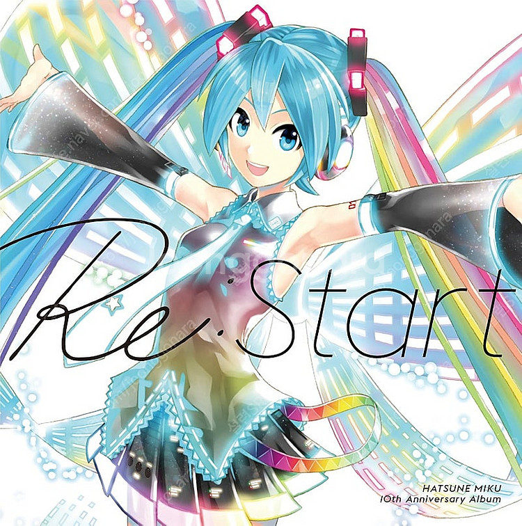 하츠네미쿠 10주년 기념 앨범 Re:Start 첫회한정...--0