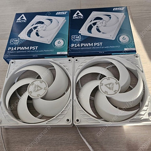 Arctic p14 pwm pst white x2