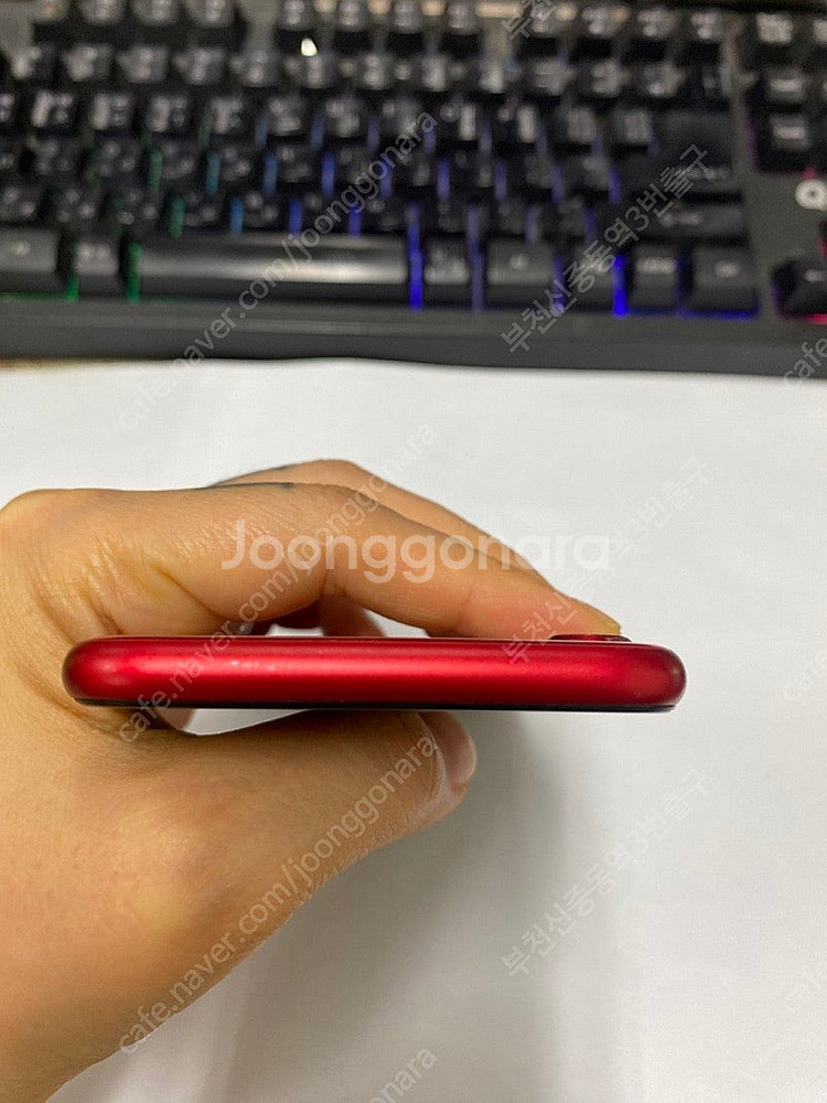 176423 아이폰8 레드 액정SS급 64GB 배터리성...--3