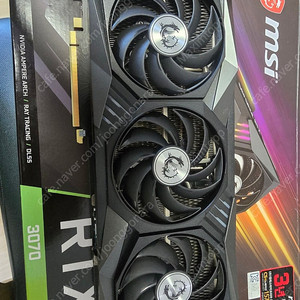 MSI 지포스 RTX 3070 게이밍 X 트리오 D6 8GB 트라이프로져2