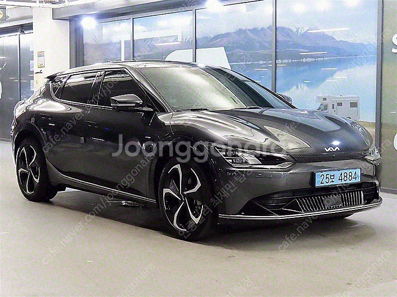 EV6 중고 EV6 중고차 회색 2022년식 18,300km 롱레인지 AWD 어스 싼 중고차--0