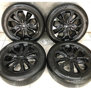 카니발KA4 19인치 블랙 휠 타이어 235/55R19
