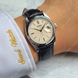 [정품] 롤렉스 오이스터 데이트 골드핸즈 다이얼 빈티지 (Rolex Oysterdate Gold Vintage)