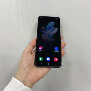 61441 특S급. 갤럭시Z플립4 256기가 블랙 삼성리퍼폰 팝니다 28만원