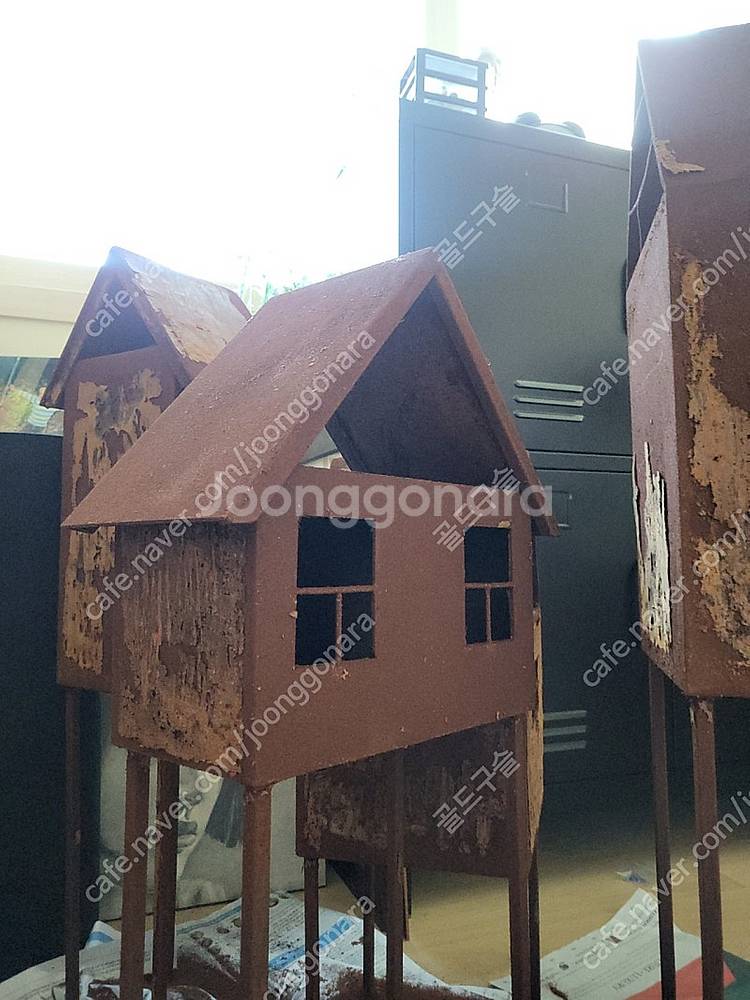 인테리어 소품 작품 빈티지 철판 용접 작품 인테리어 소...--5