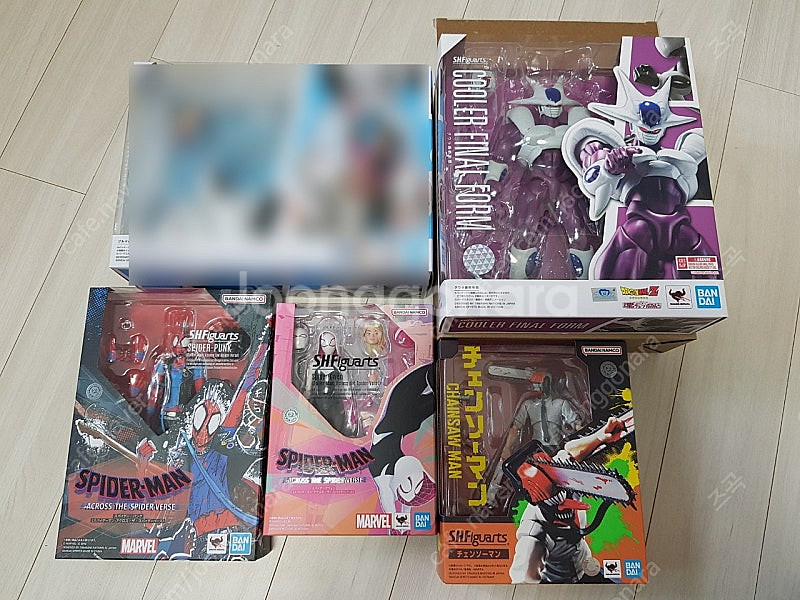 shf 드래곤볼 원피스 체인소맨 스파이더맨 등 팝니다--1