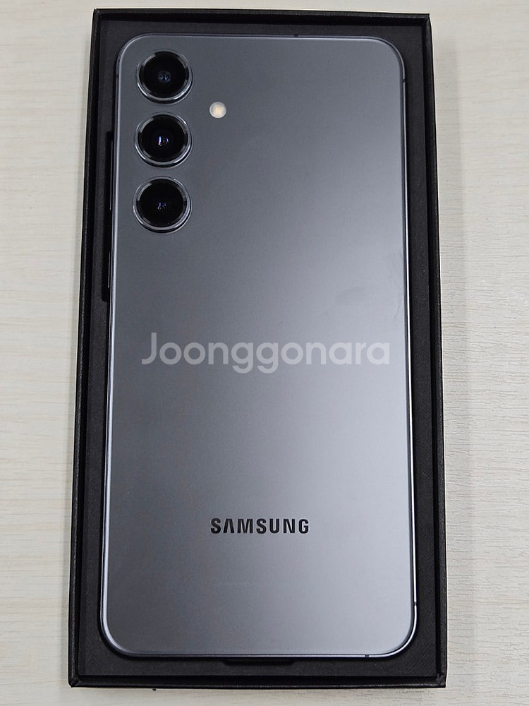 갤럭시 S24플러스 블랙색상 256용량 새상품컨디션 풀...--2