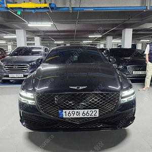 제네시스 G80 중고 제네시스 중고 가격 검정색 2022년식 20,537km 3.5 가솔린 터보 AWD 스포츠팩 최상급 차상태