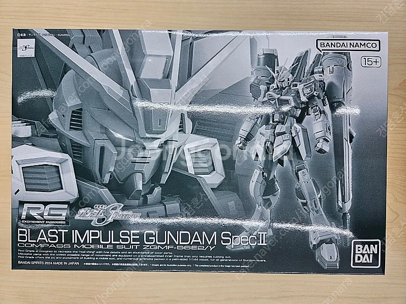 RG 블래스트 임펄스 건담 SPEC ||--0