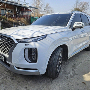 현대 팰리세이드 중고 가격 팰리세이드 중고차 흰색 2021년식 가솔린 3.8 4WD 캘리그래피 개인사업자 차량구매