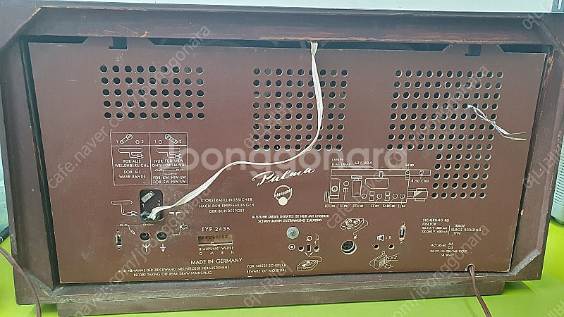 브라우풍트 팔마 빈티지 진공관 라디오 팝니다--2