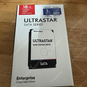Wd ultrastar 18tb 미개봉