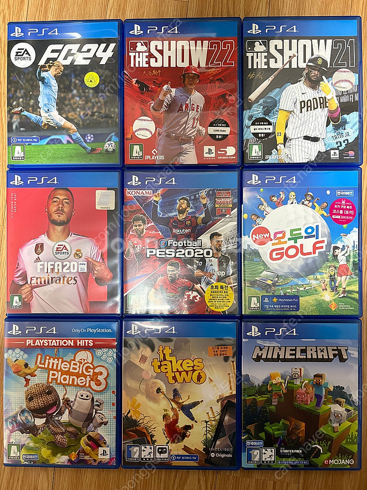 PS4 FC 24, 더쇼 22, 더쇼 21, 언차티드 ...--0