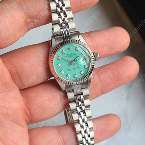 [정품] 롤렉스 여성용 데이저스트 민트 10p 다이아몬드 (Rolex Datejust Mint 10 Points Diamond Women's)