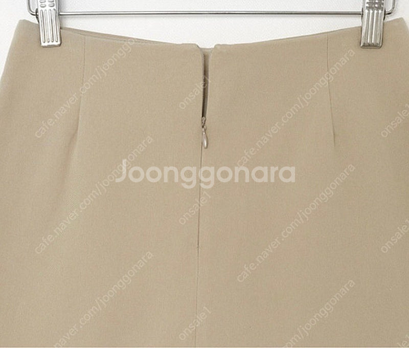 슬로우앤드 오드 포켓 핀턱 코튼 스커트--2