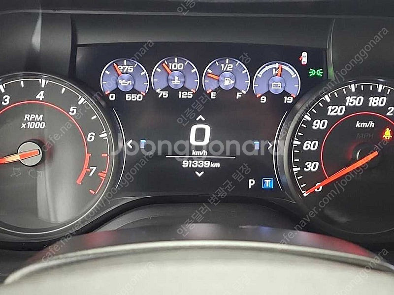 카마로 중고 검정색 2019년식 SS 6.2 V8 중고...--6