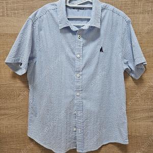 25ss 빈폴키즈 시어서커 스트라이프 셔츠