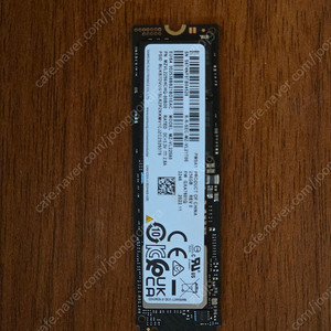 삼성 PM9A1 256GB M.2 SSD 벌크 새제품 판매합니다.