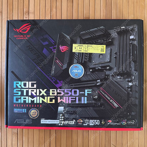 AMD 5800X (버미어) + ASUS ROG STRIX B550-F GAMING WIFI II