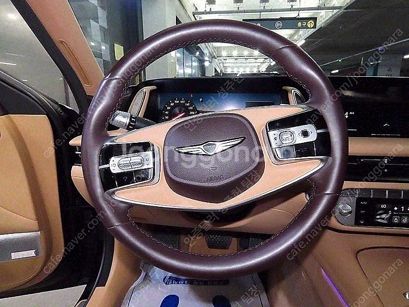 제네시스 G90 중고 제네시스 중고 가격 검정색 202...--8