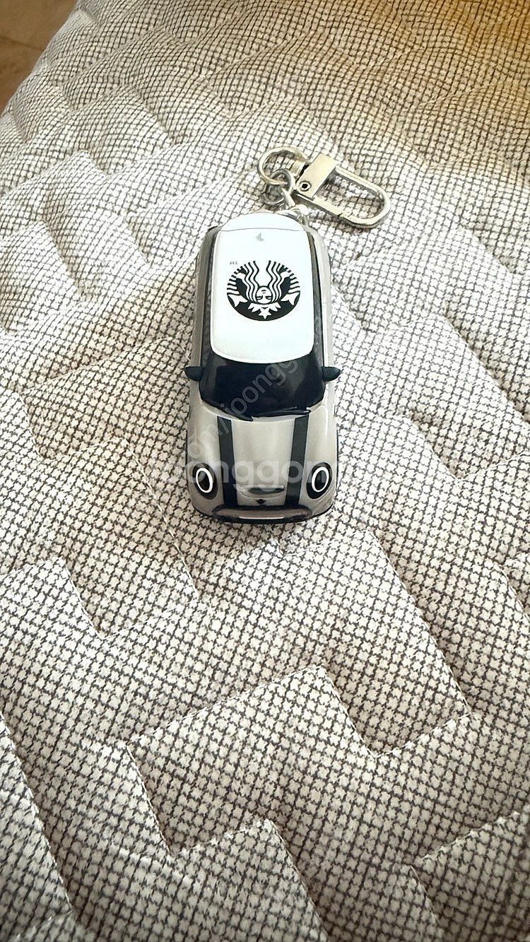 미니쿠퍼스타벅스키링--1