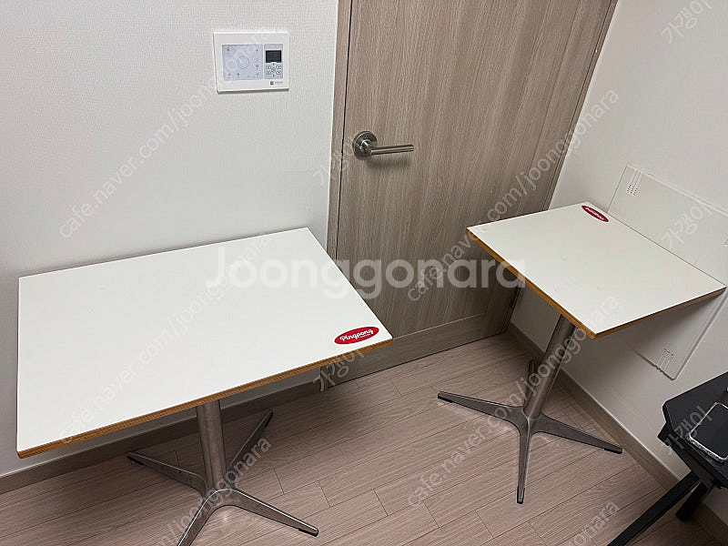 카페테이블 중(2인)소(1인) 팝니다--3