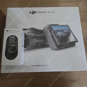 DJI 매빅4크레이터콤보킷+DJI정품ND필터 팝니다.