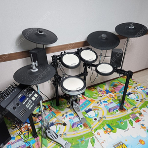 야마하 DTX-700 (업그레이드) 풀세트 전자드럼 팝니다.