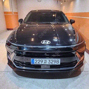 3,344 km 쏘나타 중고 디 엣지 DN8 중고 LPG 2.0 인스퍼레이션 중고자동차가격 검정색