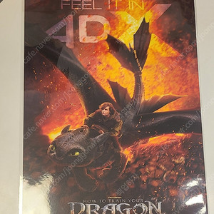 드래곤 길들이기 4DX 포스터
