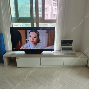 LG 티비 55인치 OLED55B9FNA + 한샘티비장