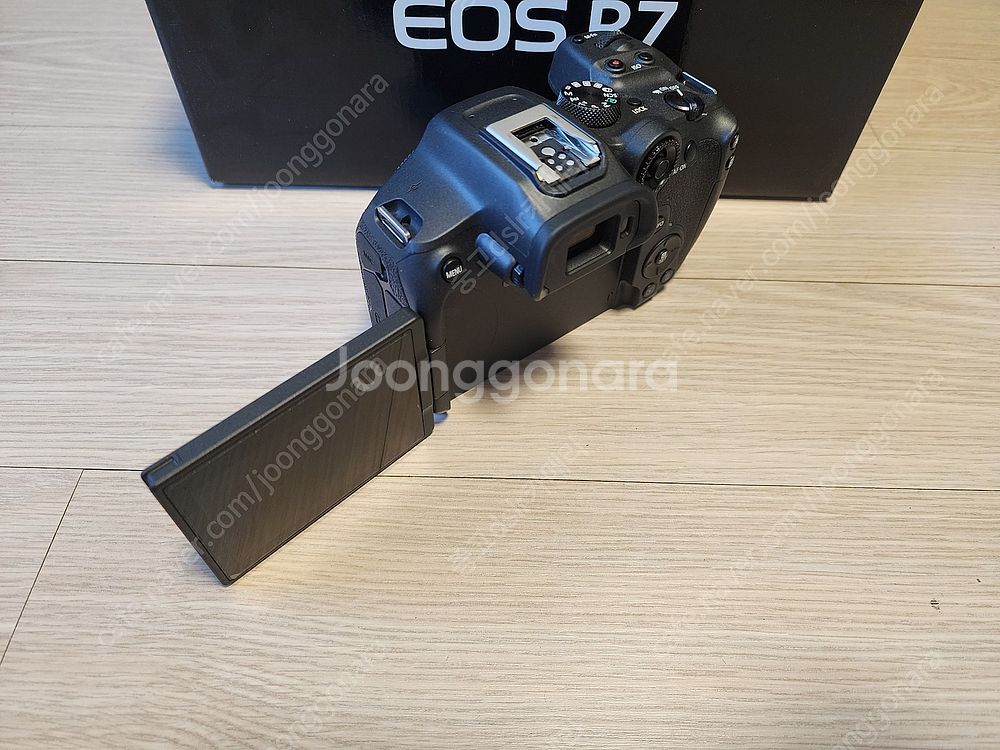 캐논코리아 정품 eos r7 바디 박스셋 판매합니다.--9