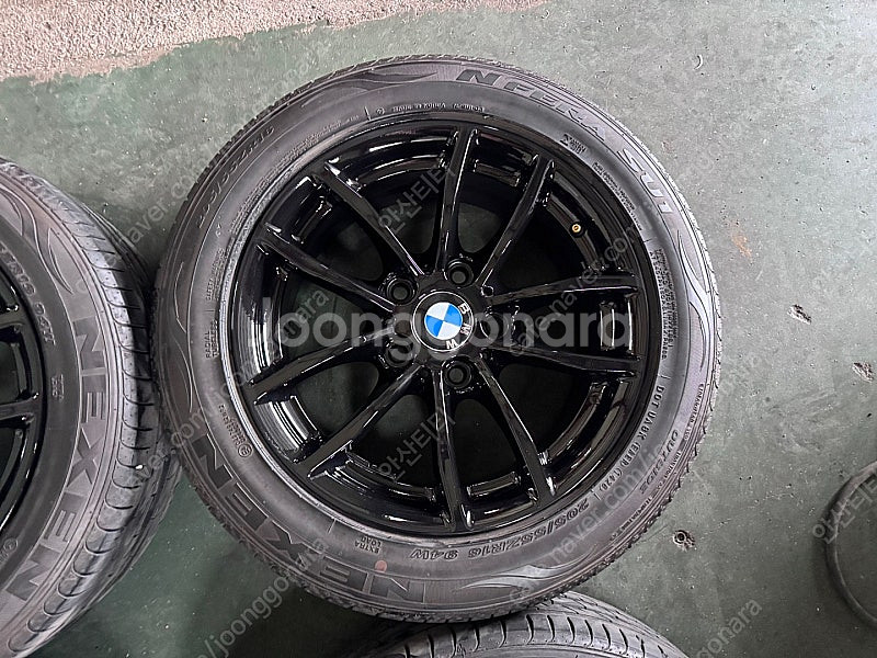 [판매] BMW 118d 블랙유광 16인치 휠타이어 판...--5