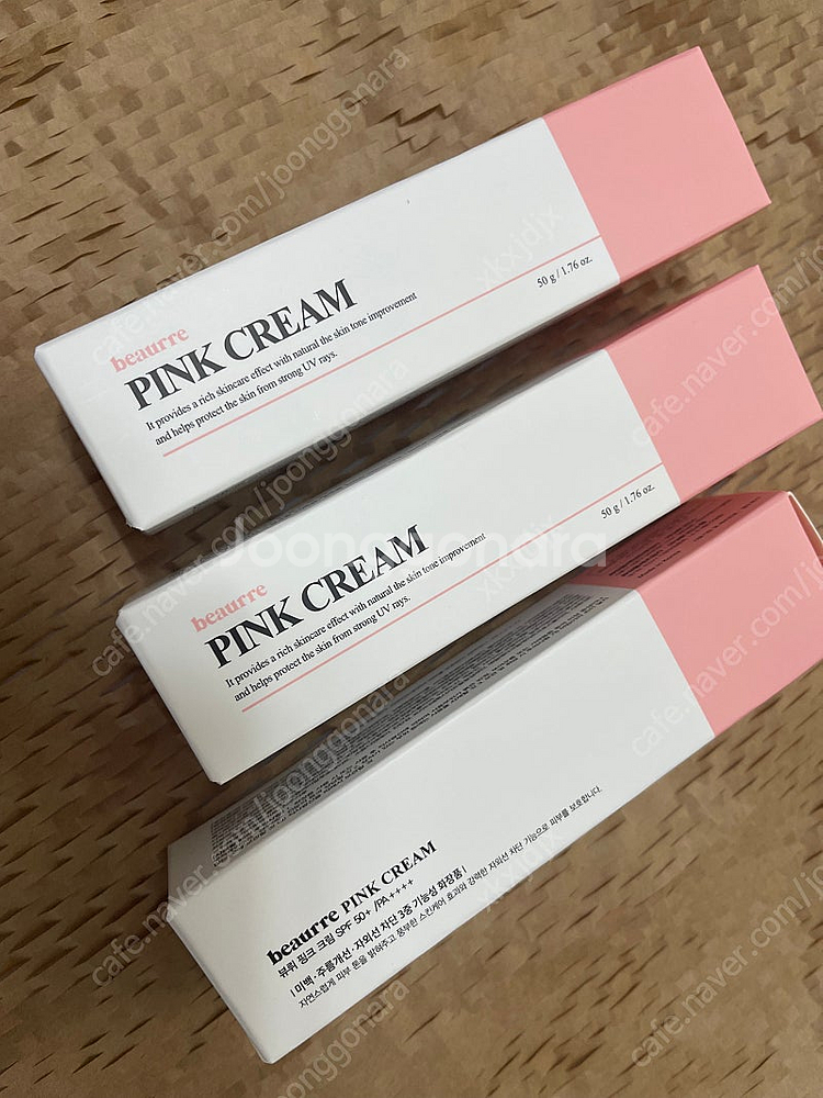 beaurre 뷰뤼 핑크 크림 새상품 페퍼윤윤 인스타--0
