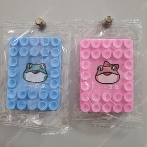 진로 두꺼비 폰그립 문어발형 실리콘 흡착식 고정그립