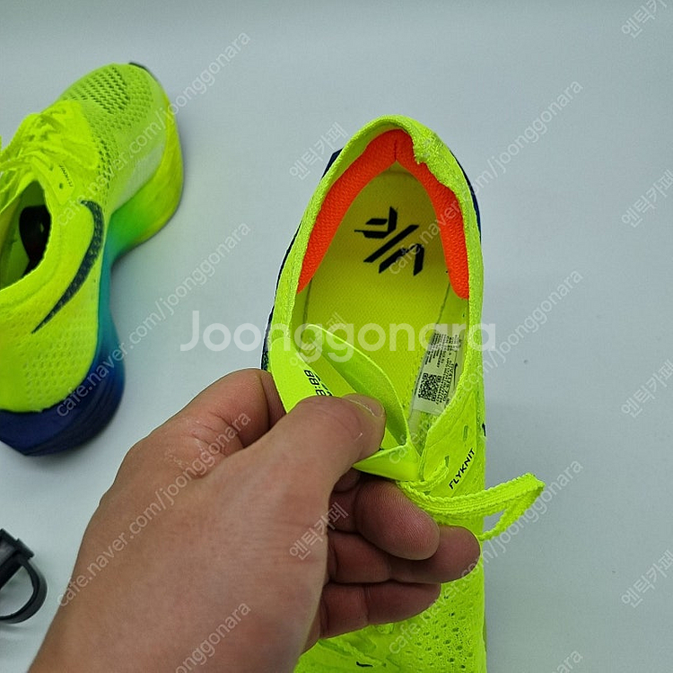 나이키 줌X 베이퍼 플라이 넥스트%3 볼트 스크림 그린 남성 265mm--8
