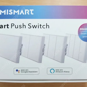 제미스마트(Zemismart) 지그비 스위치 팝니다. (1구,2구 중성선x)