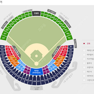 6.21 (토) 잠실야구장 LG트윈스 VS 두산베어스 3루 네이비 4연석