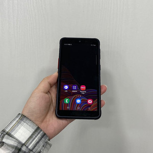 04967 갤럭시X커버5 블랙 64GB 부산 중고폰 팝니다 6만원