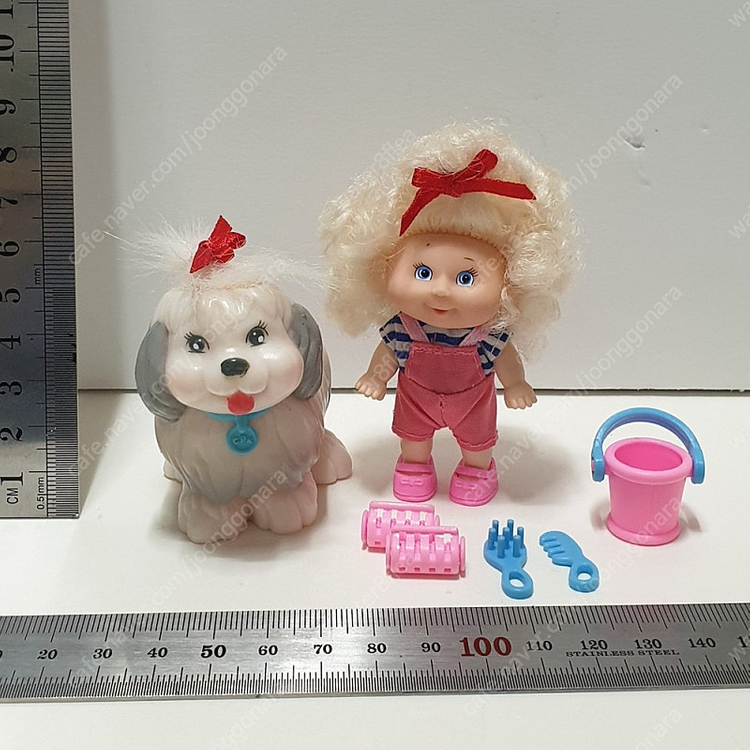 빈티지 미니 양배추인형 스타일링펀(개봉중고) 캐비지패치키즈 초미니양배추돌 이미지
