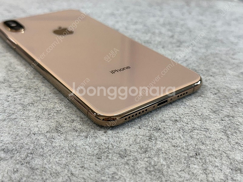 (자급제S급)아이폰XS맥스 골드 512G 깨끗한 단말기 실사용 서브용 추천 카메라선명 40만 판매해요--6