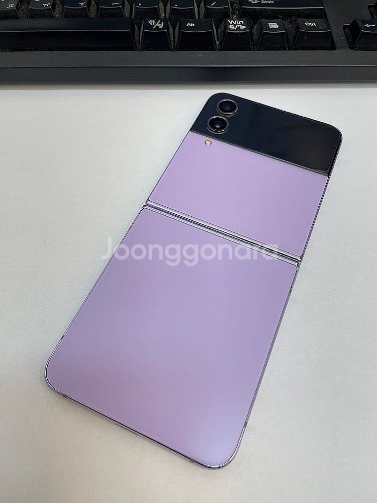 갤럭시Z플립4 보라 256GB 무잔상 상태좋은 중고24...--1