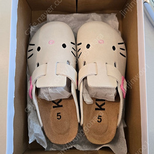 키티 신발 KIRA NY WOMEN’S KIRA CLOGS “CREAM” 사이즈36
