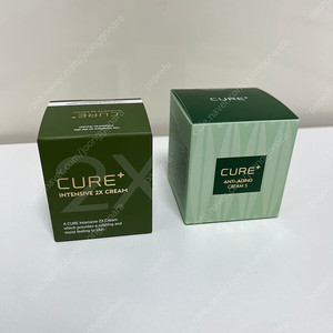 김정문 알로에 큐어 인텐시브 이엑스 크림 50g / 큐어 안티에이징 크림 50g