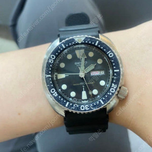 세이코 SEIKO 6306-7001 다이버 시계(중고)